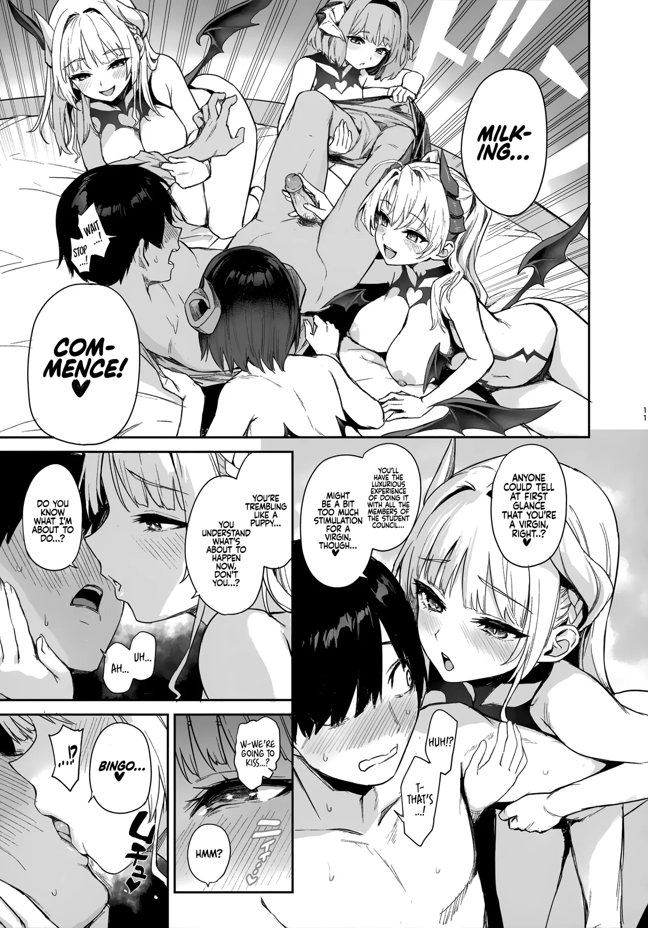 Succubus Seitokai Shiko Shiko Shikkoubu - Decensored 10