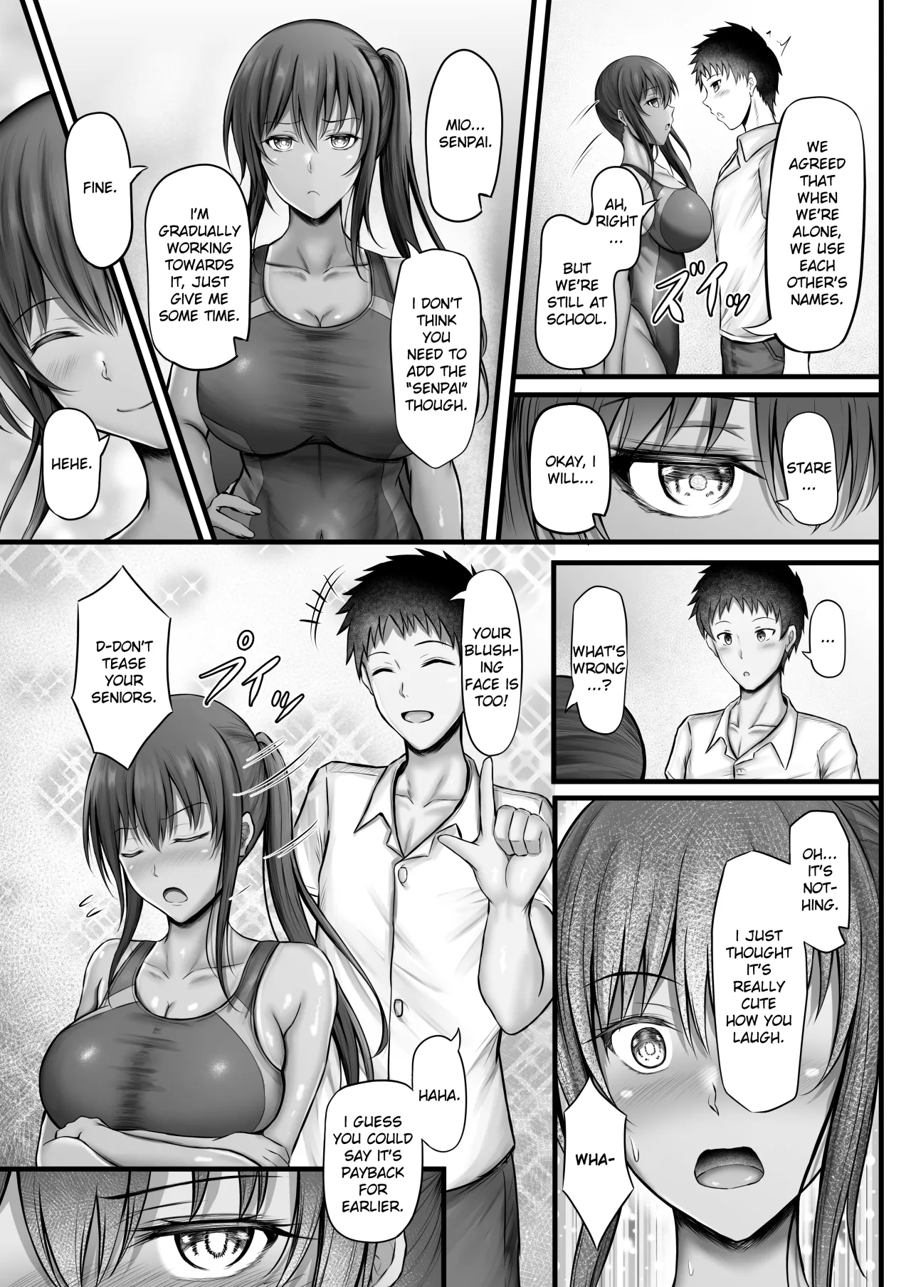 Suiei-bu na Cool na Kanojo ga Netorareru Made 11