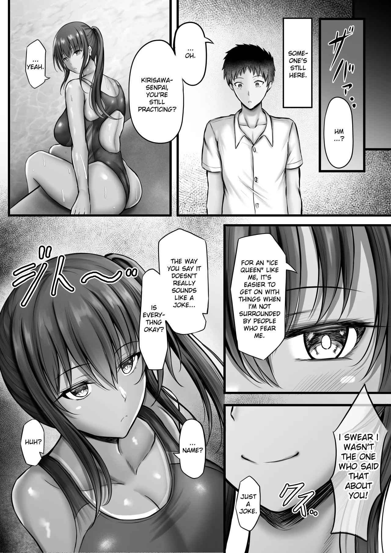 Suiei-bu na Cool na Kanojo ga Netorareru Made 10