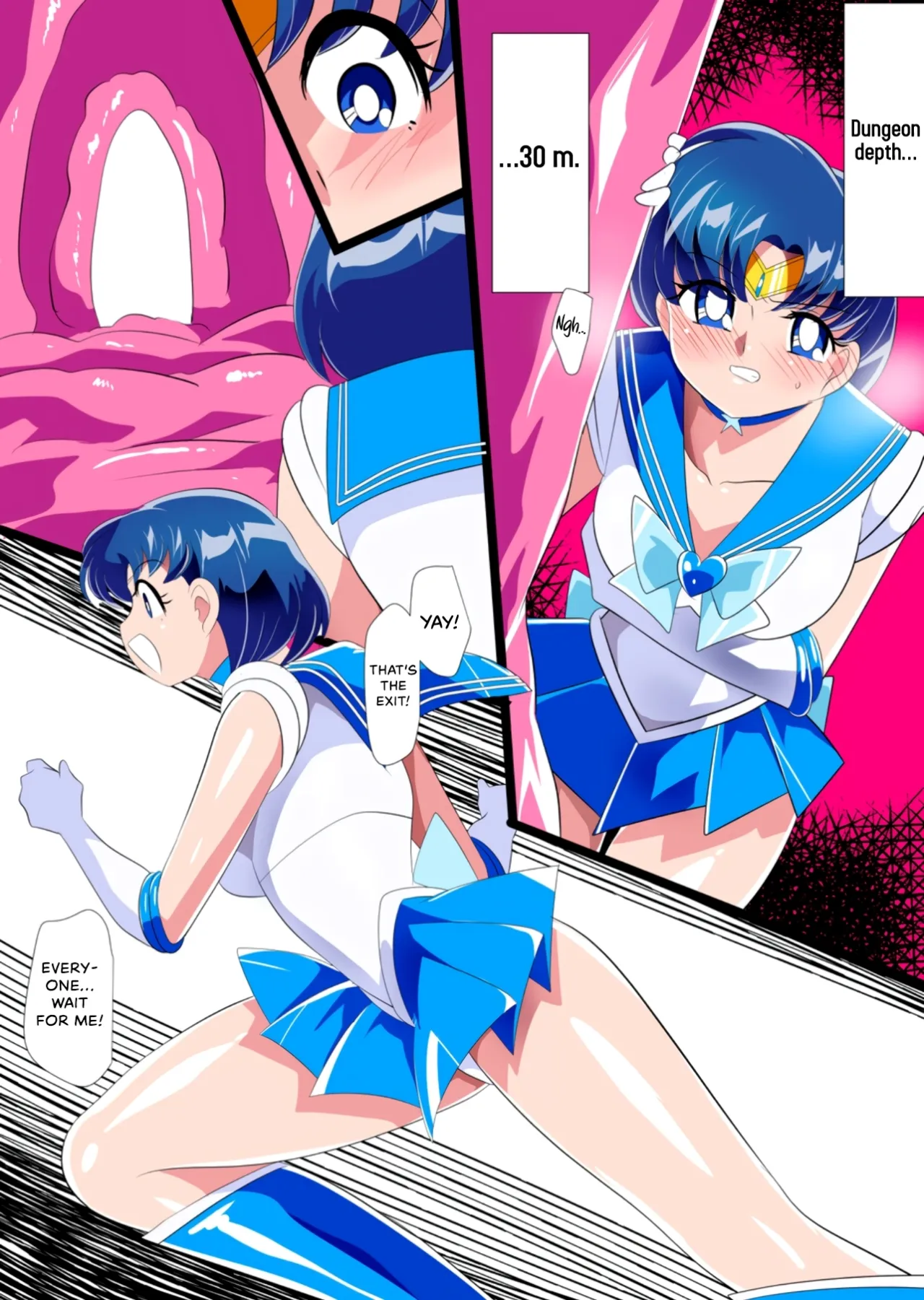 Suisei no Haiboku 2 - Sailor Senshi VS Ero Dungeon 22