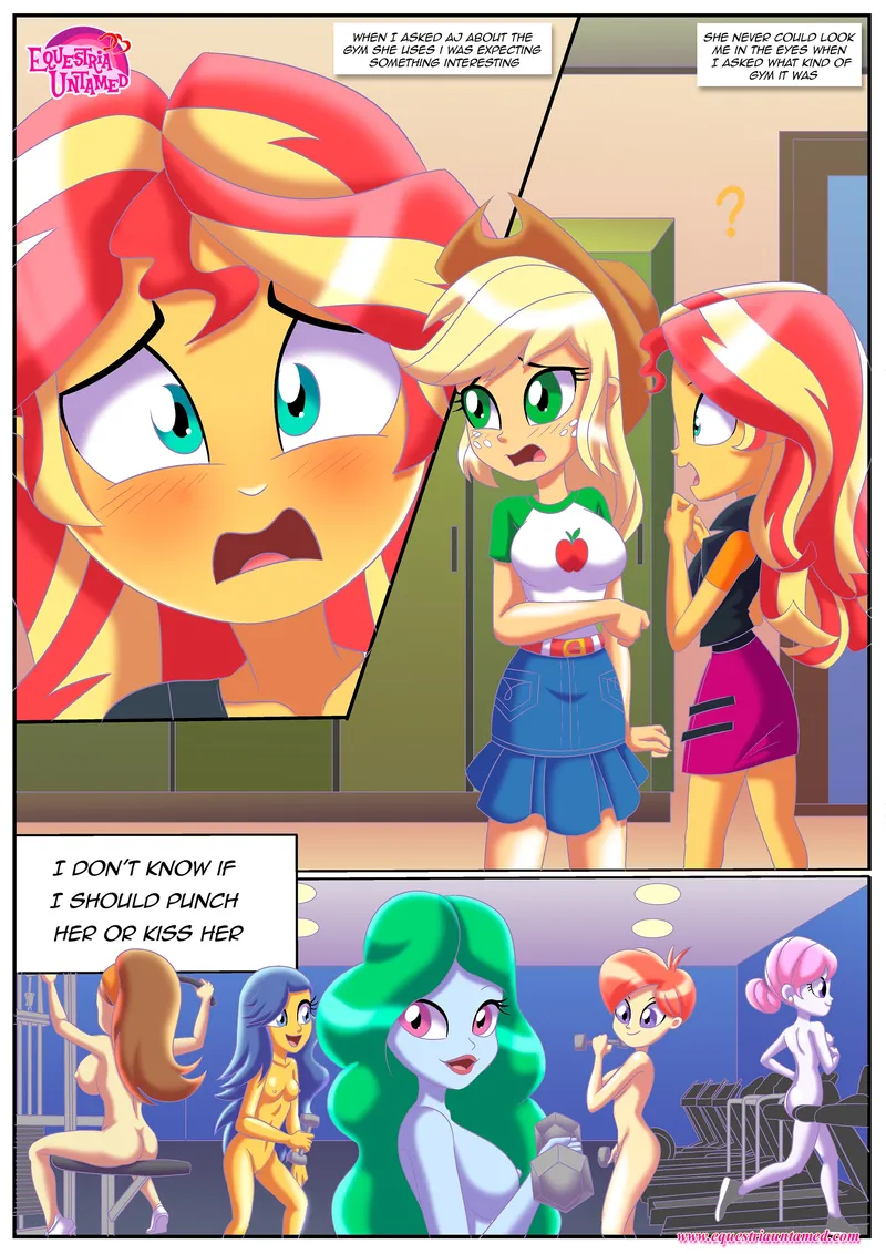 Sunset's Steamy Workout 2