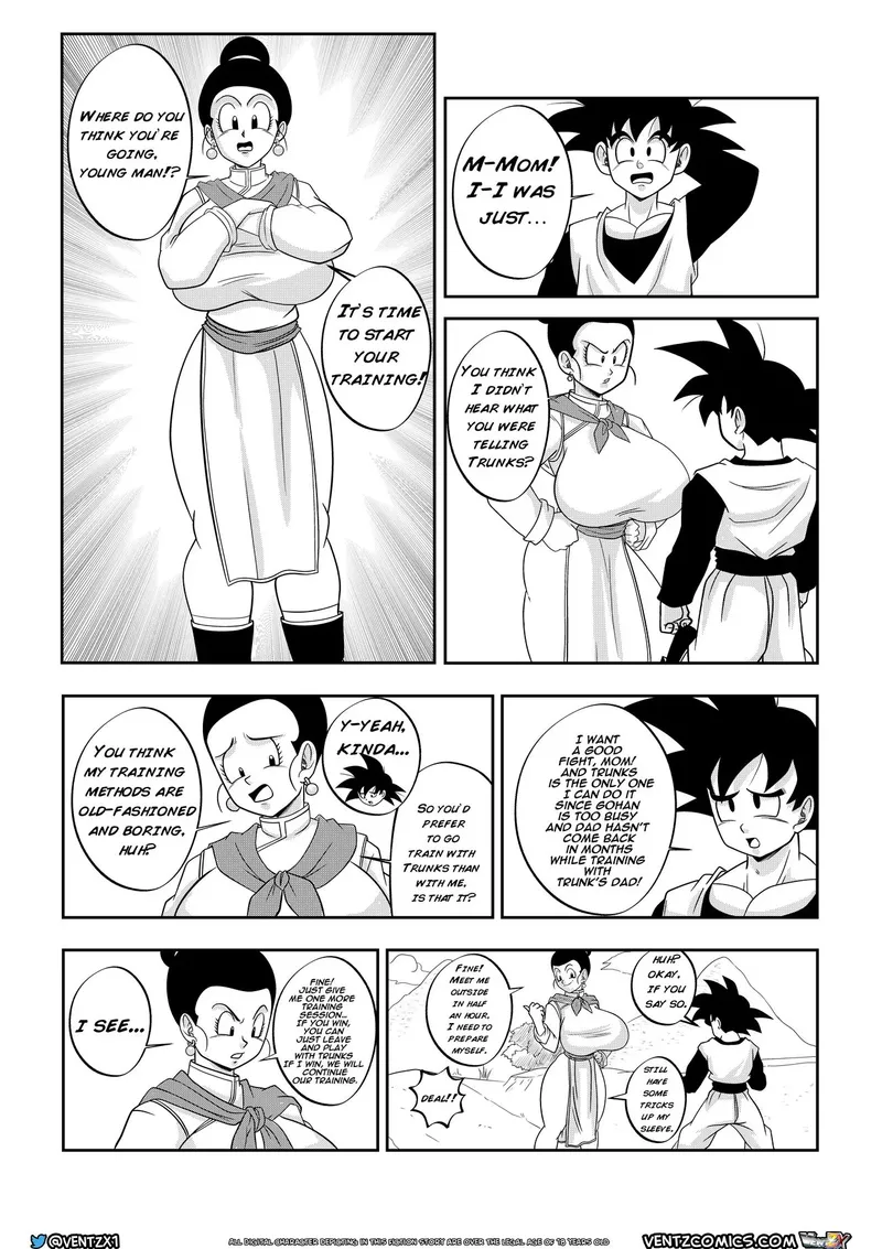 Super Dragon Ball Eros – Chichi's Special Training 3