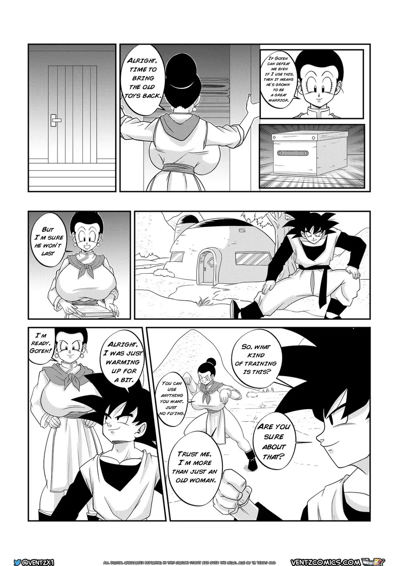 Super Dragon Ball Eros – Chichi's Special Training 4