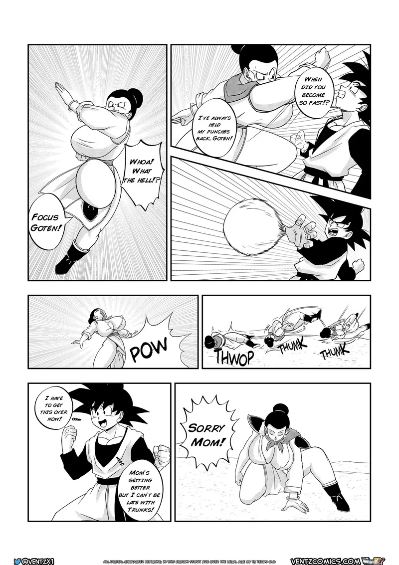 Super Dragon Ball Eros – Chichi's Special Training 5