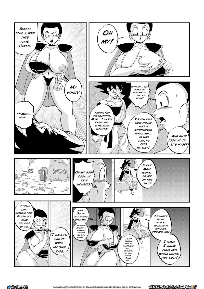 Super Dragon Ball Eros – Chichi's Special Training 8