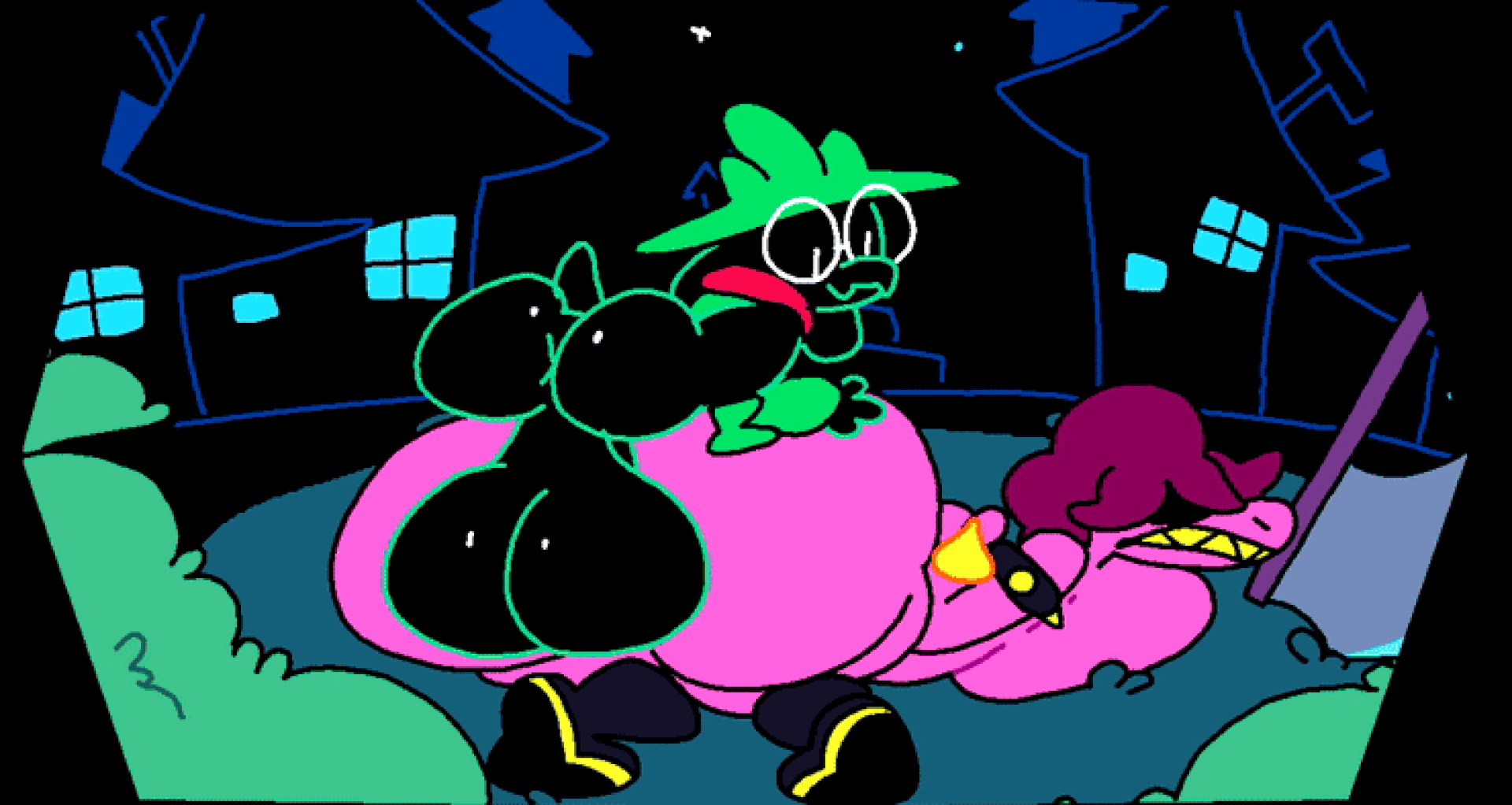 Susie And Ralsei 19