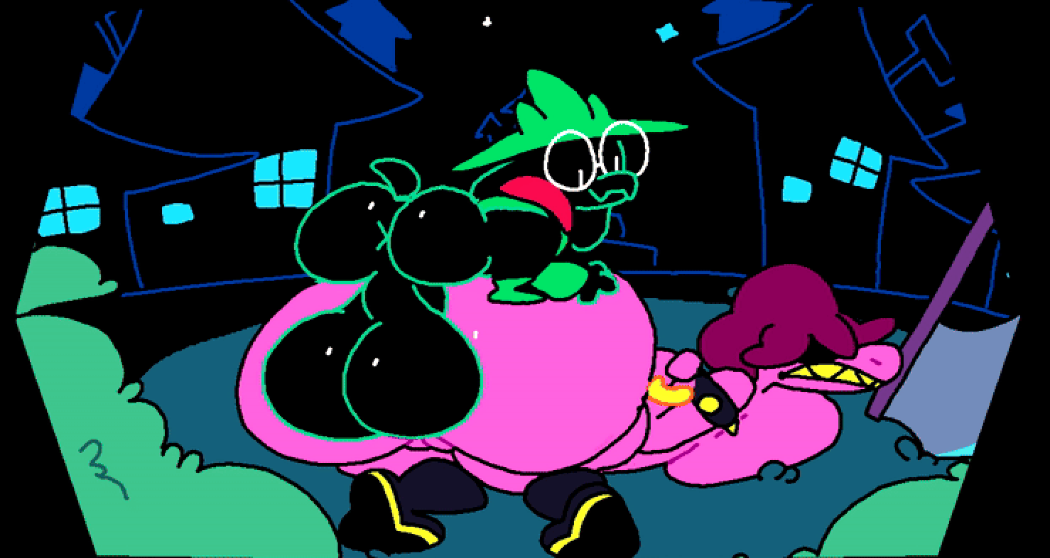 Susie And Ralsei 20