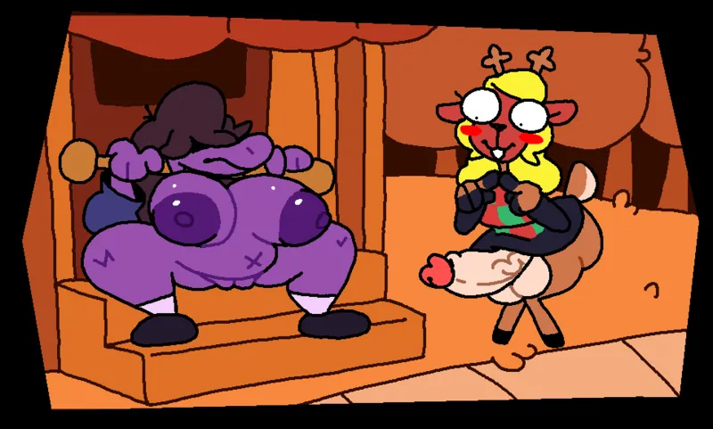 Susie And Ralsei 24