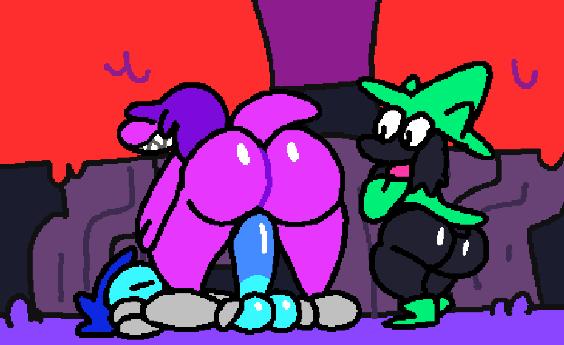 Susie And Ralsei 28