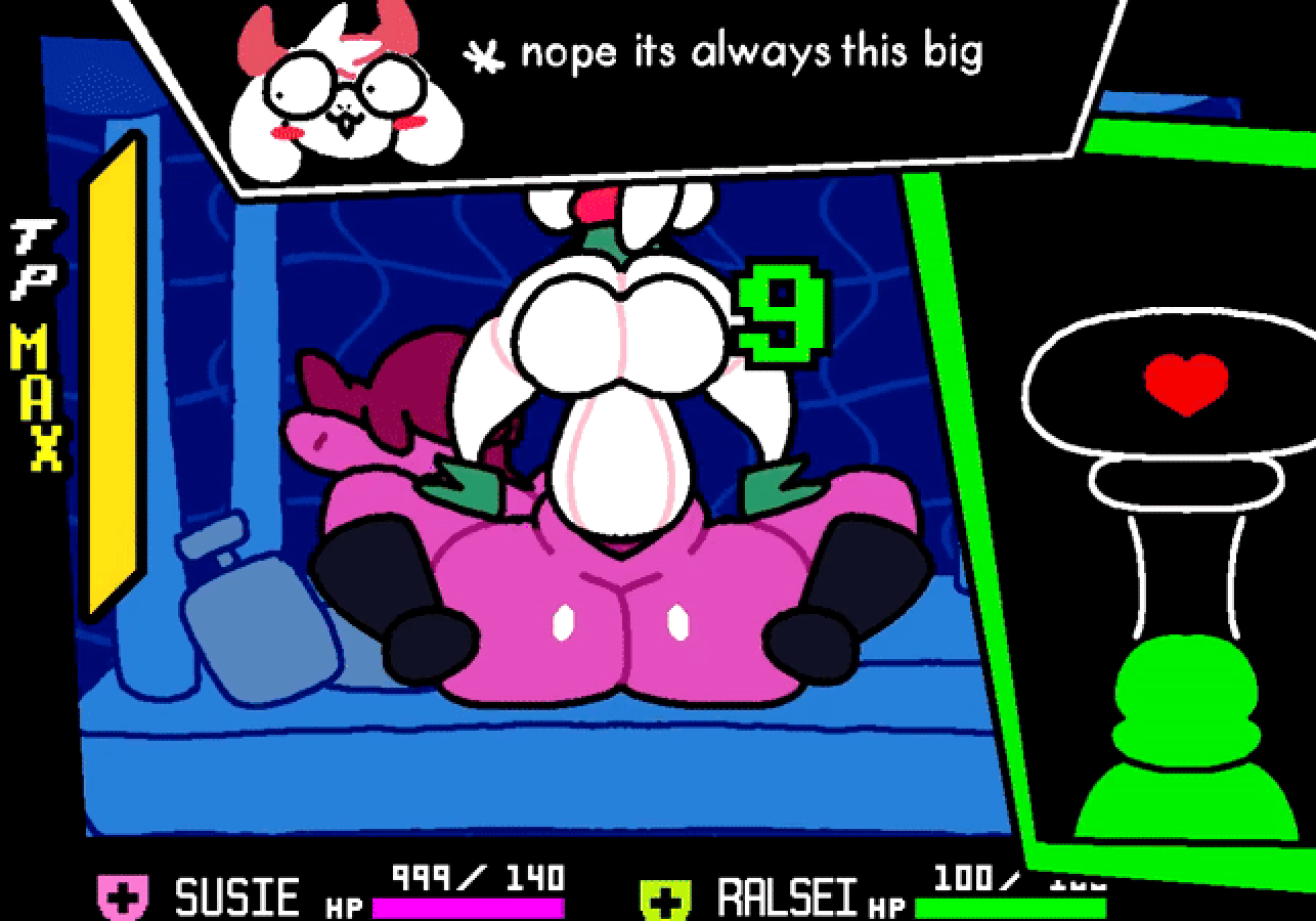 Susie And Ralsei 4
