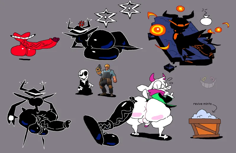 Susie And Ralsei 37