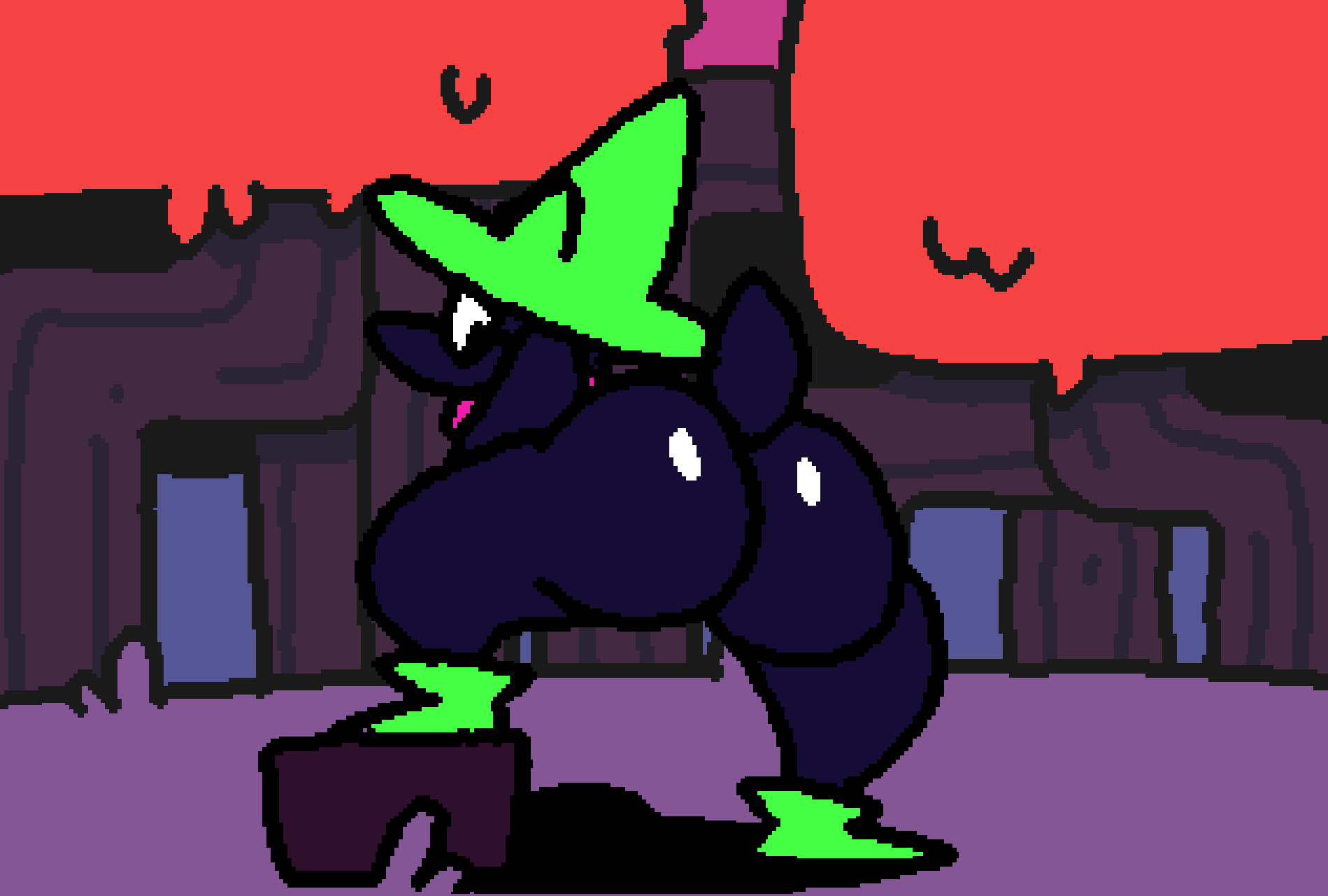 Susie And Ralsei 39