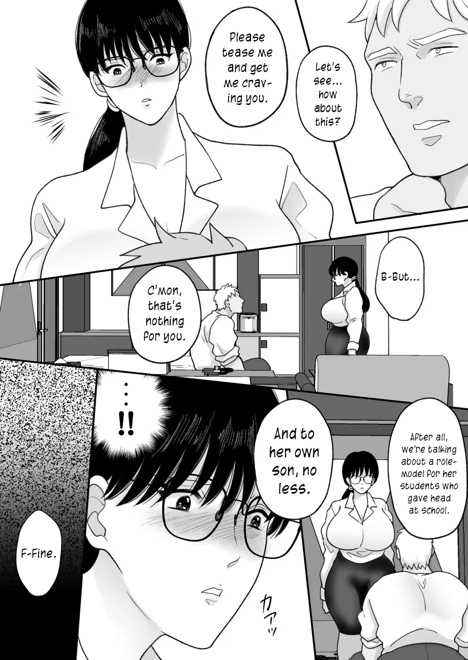 Suugaku Kyoushi no Kaa-san ga Taiiku Kyoushi ni Netorareru 34