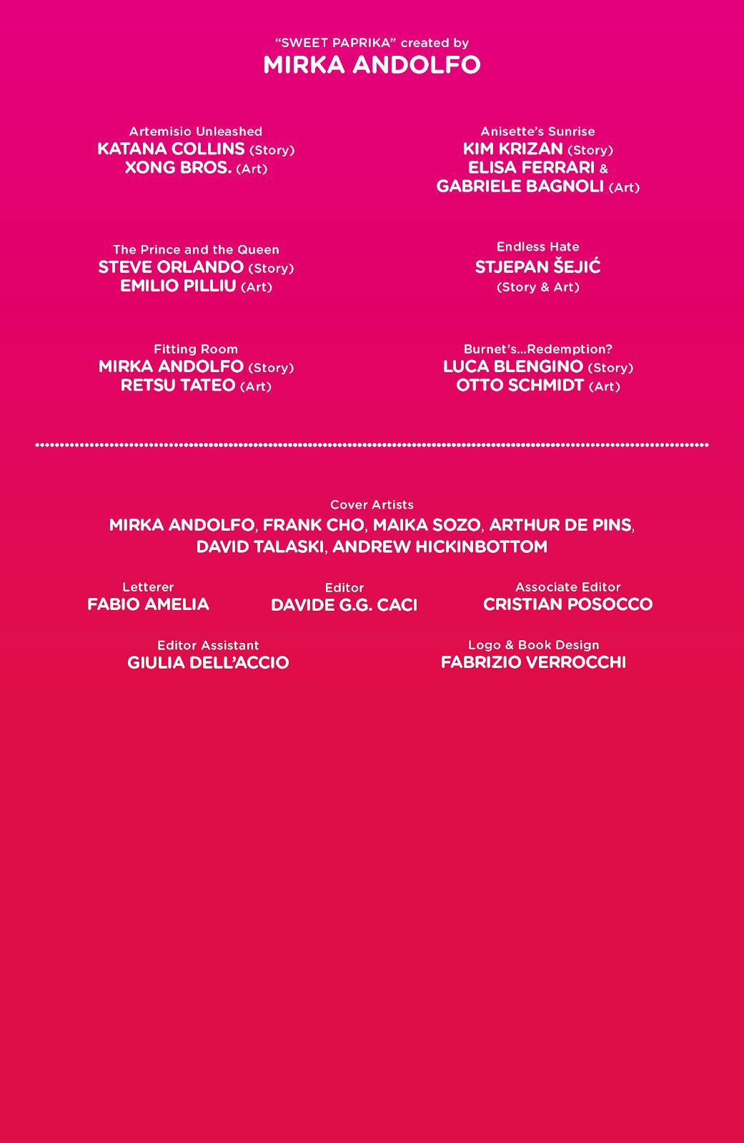 Sweet Paprika: Black White Pink One-Shot 2