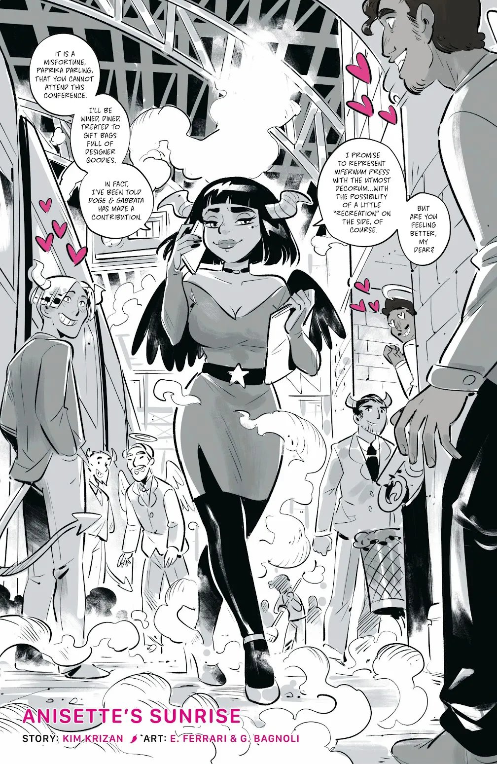 Sweet Paprika: Black White Pink One-Shot 11