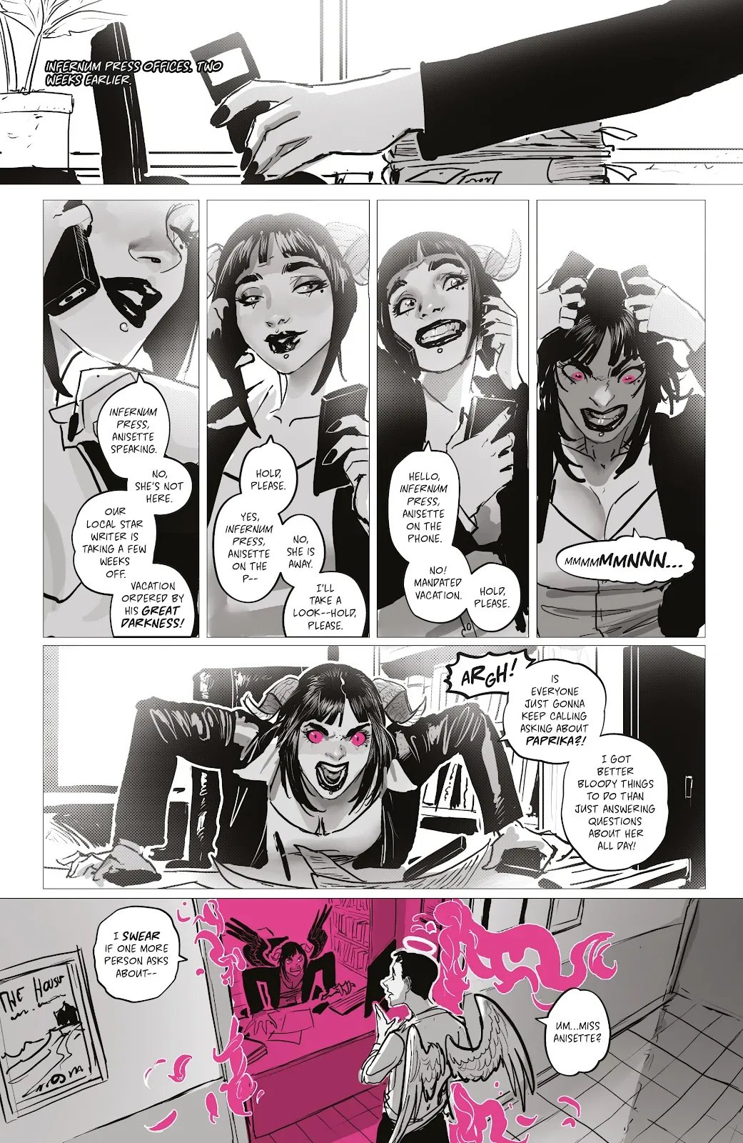 Sweet Paprika: Black White Pink One-Shot 30