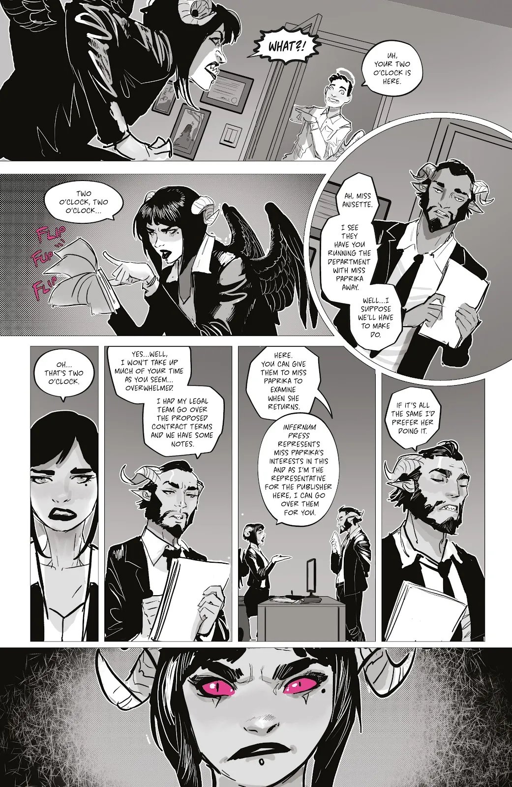 Sweet Paprika: Black White Pink One-Shot 31
