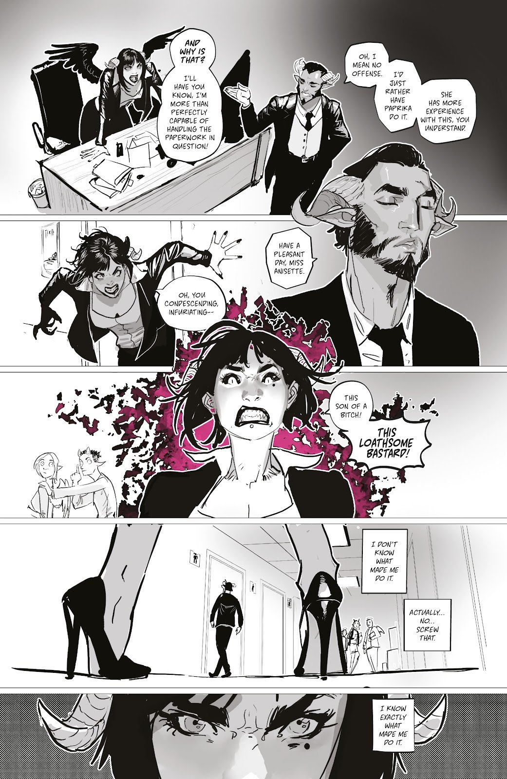 Sweet Paprika: Black White Pink One-Shot 32