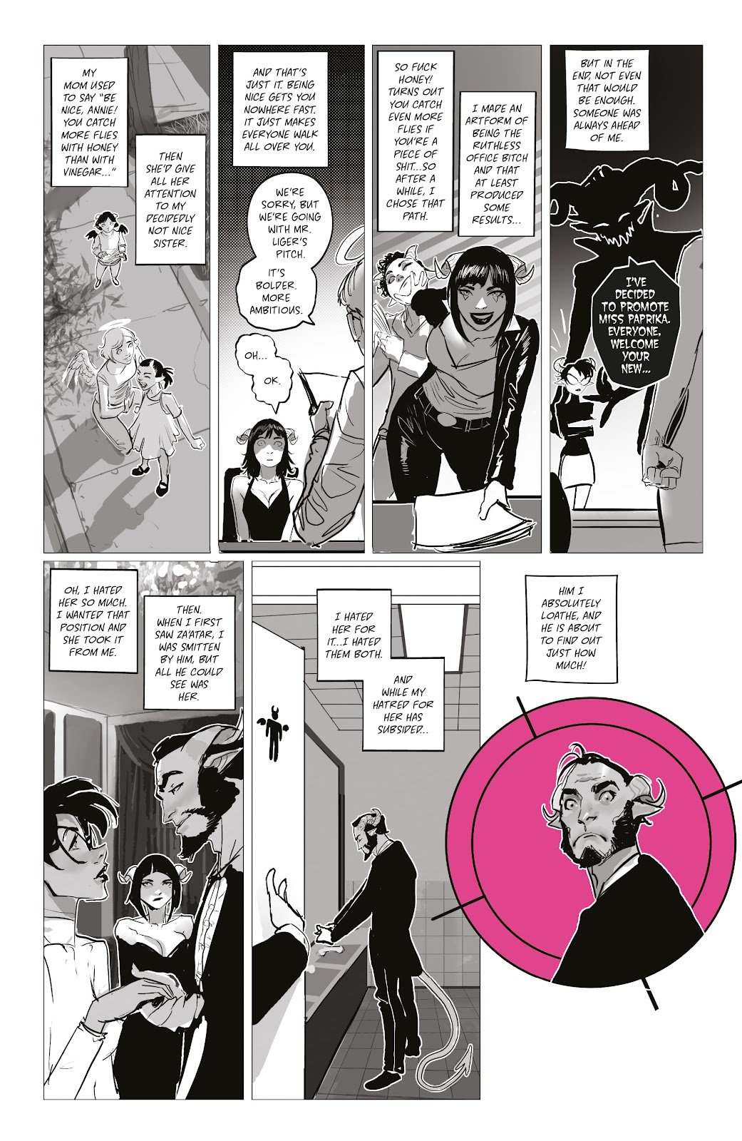 Sweet Paprika: Black White Pink One-Shot 33