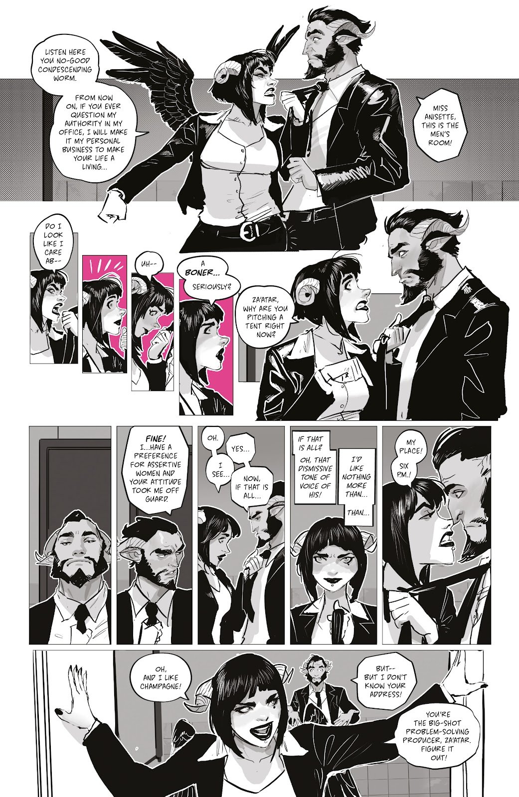 Sweet Paprika: Black White Pink One-Shot 34
