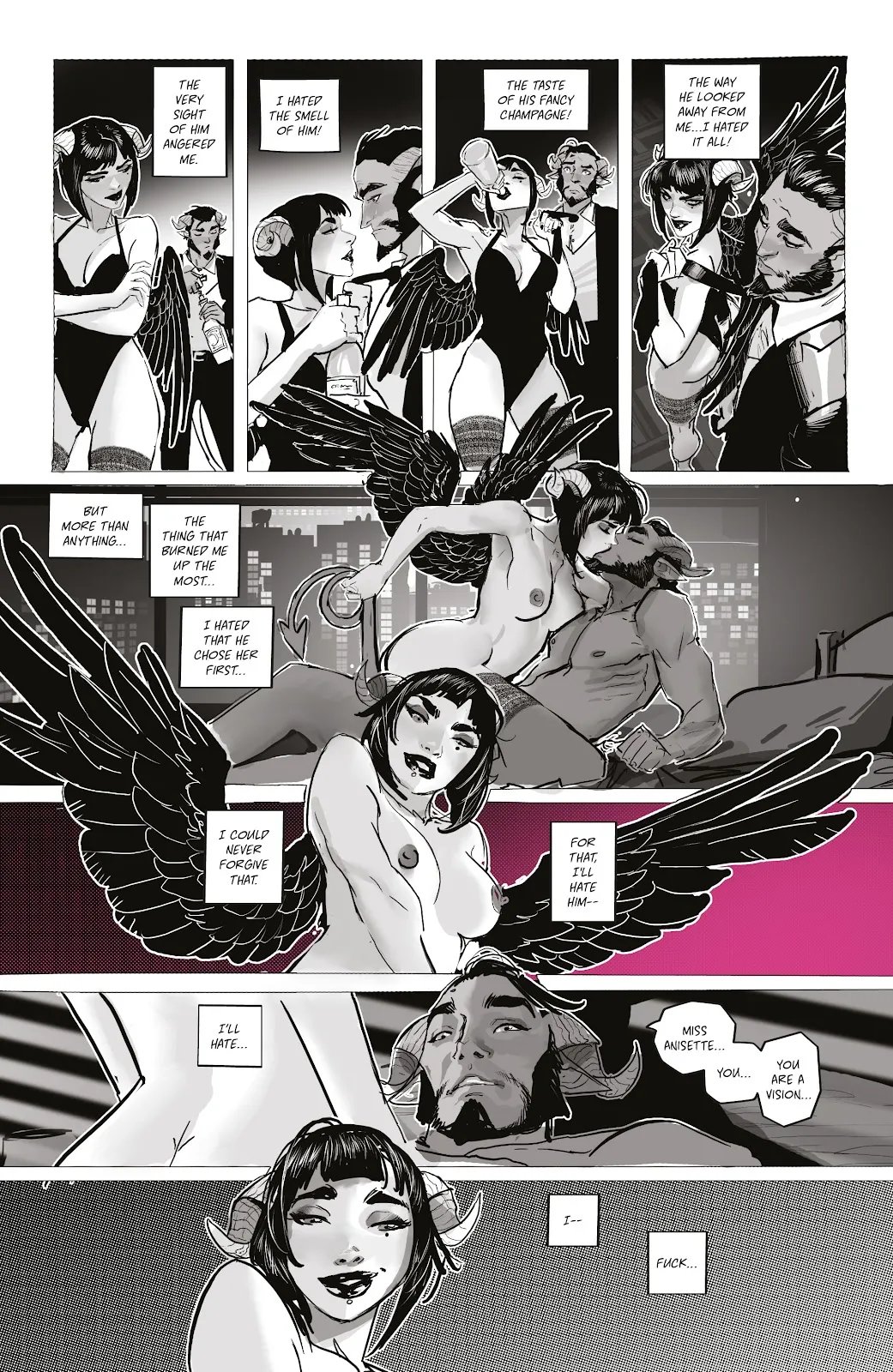 Sweet Paprika: Black White Pink One-Shot 36