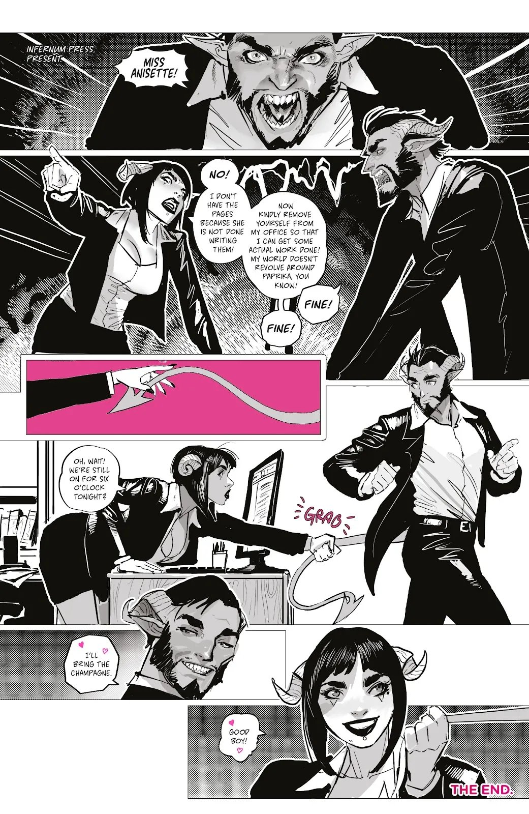 Sweet Paprika: Black White Pink One-Shot 38