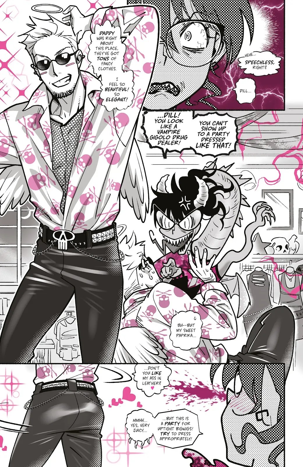 Sweet Paprika: Black White Pink One-Shot 40