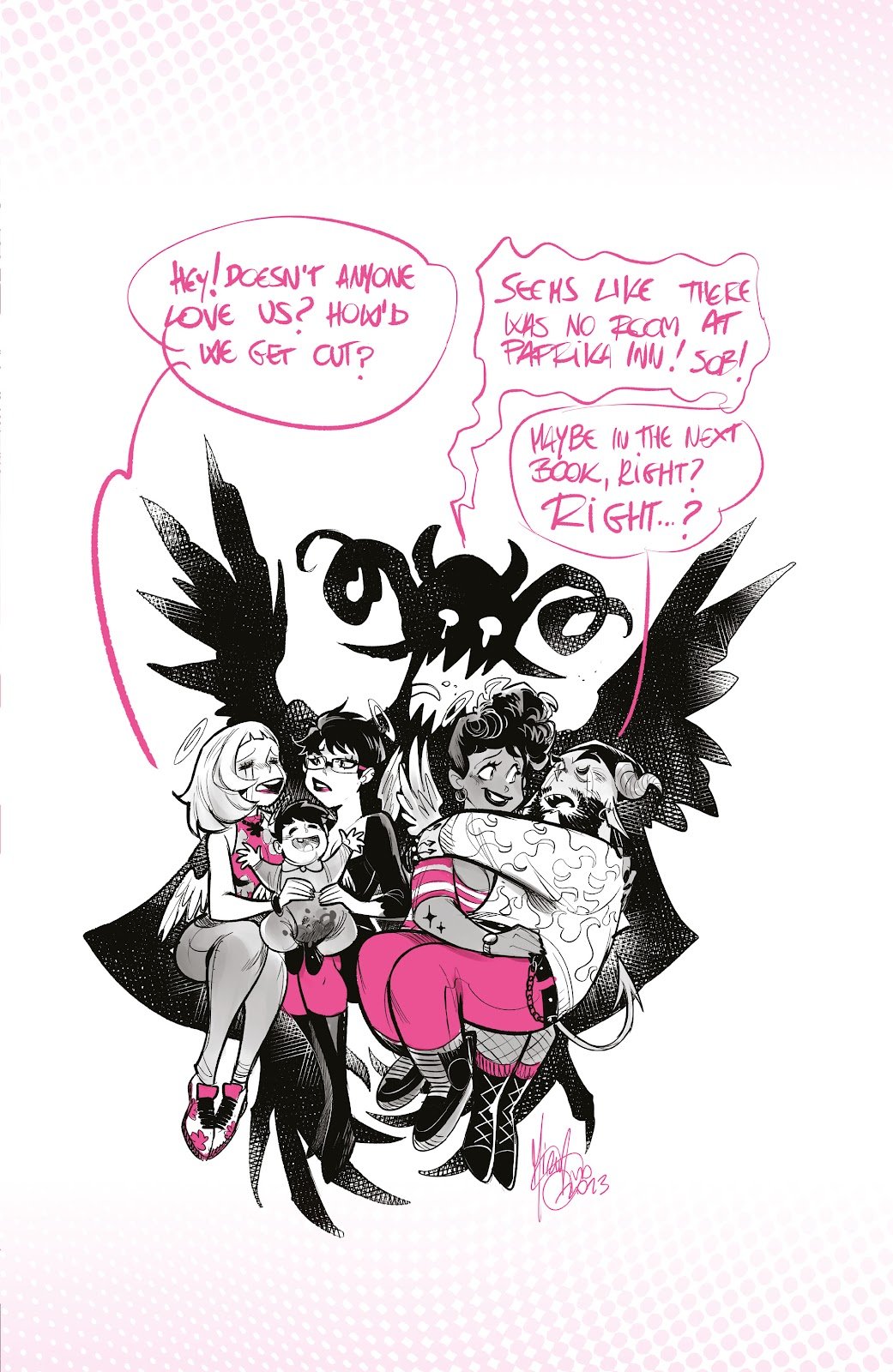 Sweet Paprika: Black White Pink One-Shot 53