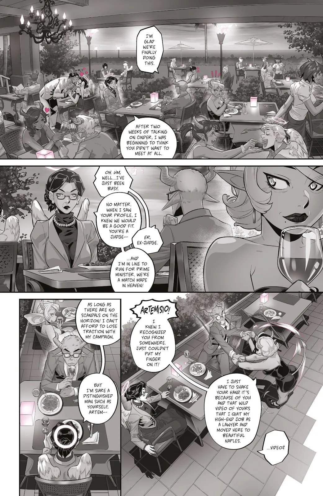 Sweet Paprika: Black White Pink One-Shot 7