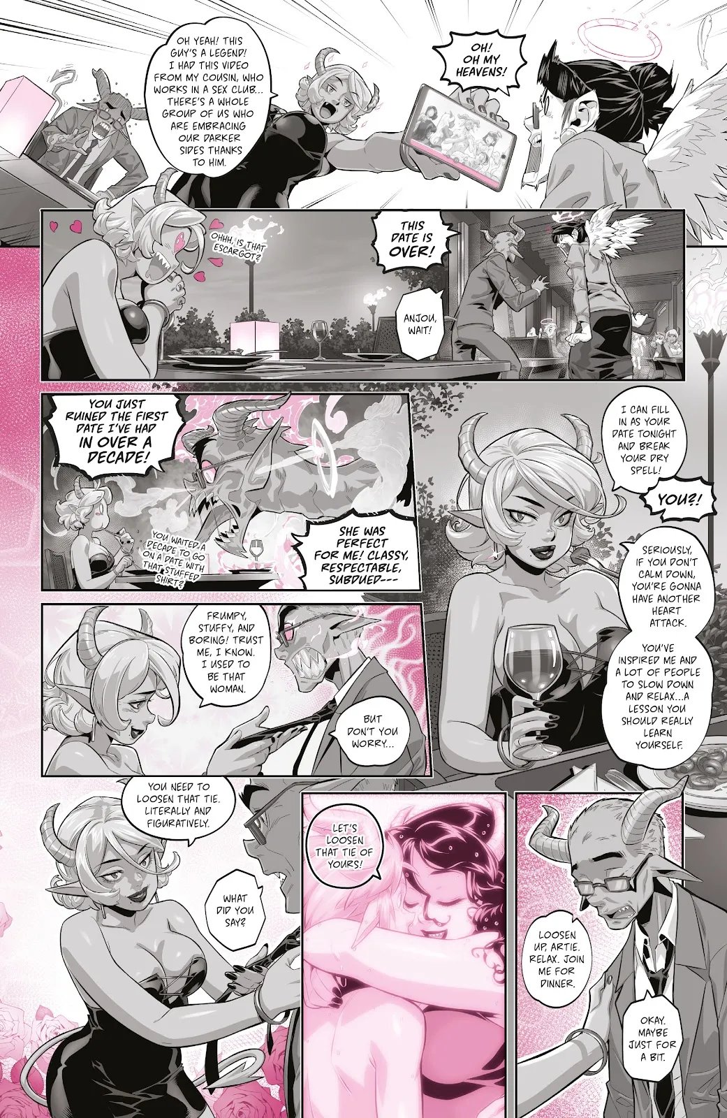 Sweet Paprika: Black White Pink One-Shot 8