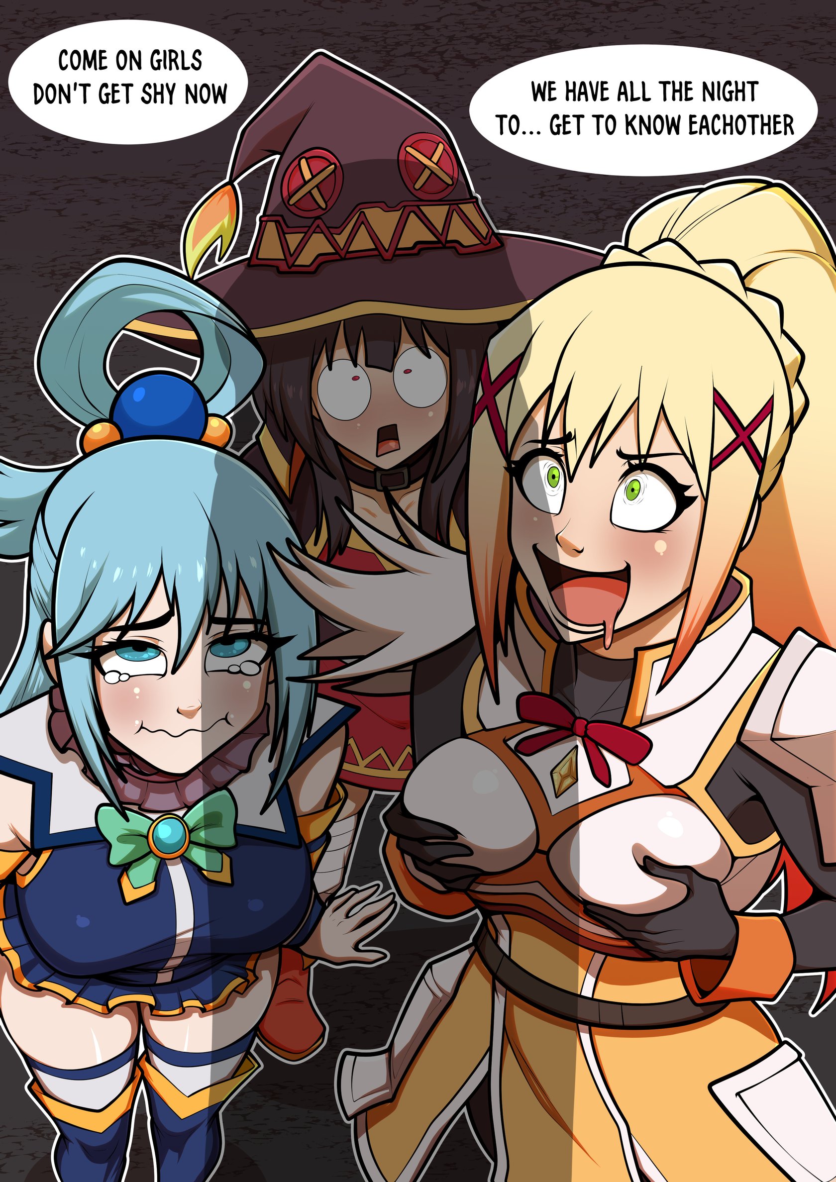 Sylvia × The Heroines of Konosuba 3