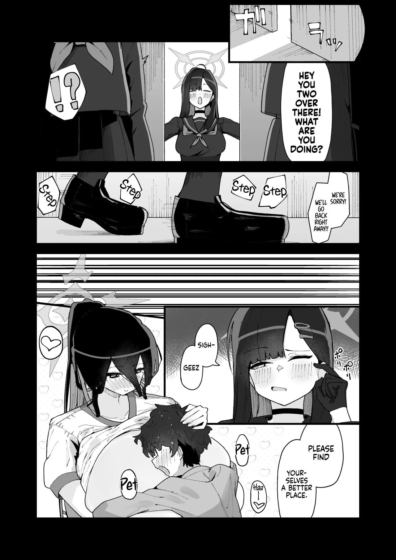 Taiikukan souko de Hasumi to kakurete ecchi ♡ 8