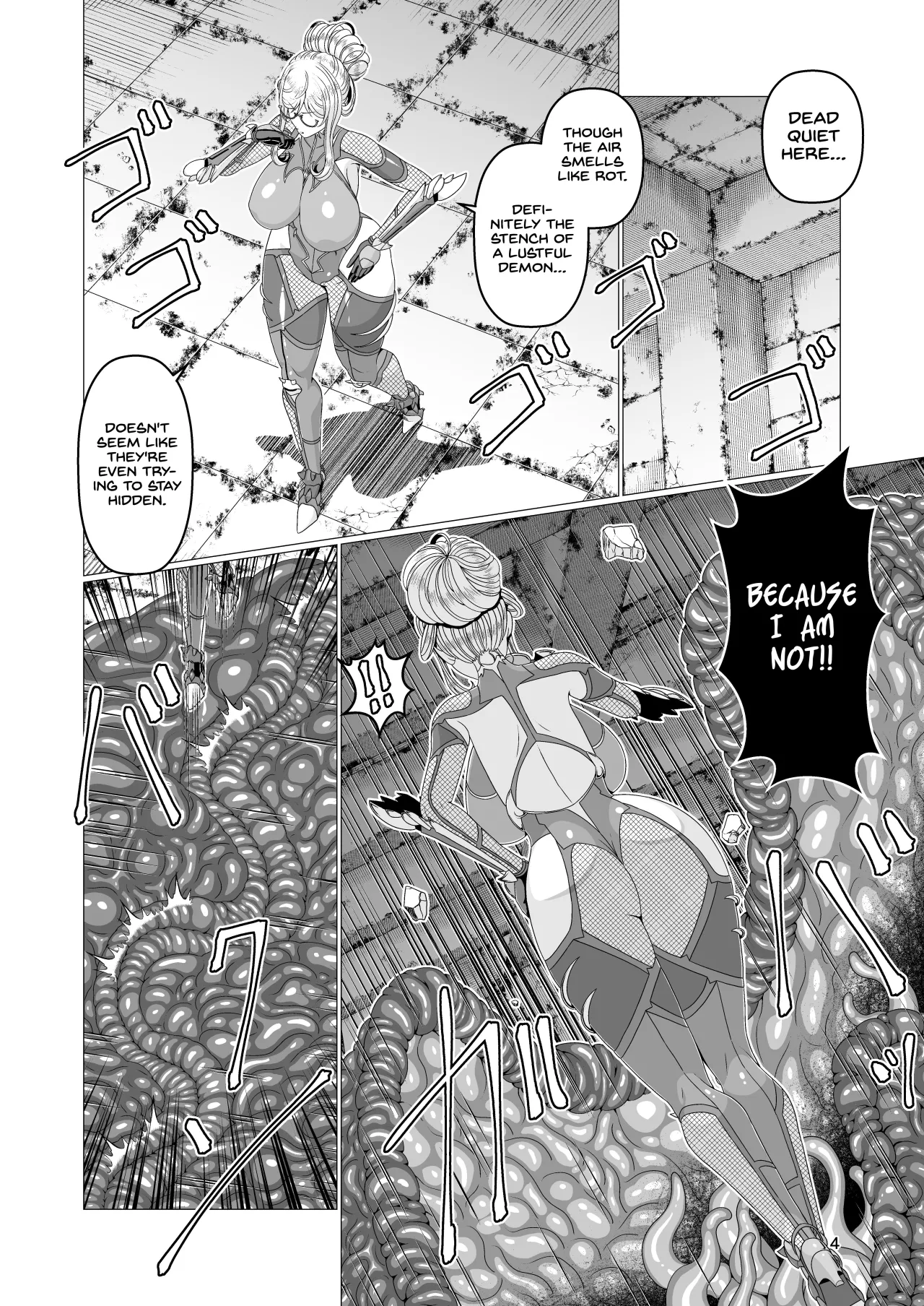 Taimanin Shizuru Shokushu Ingoku Hen 4
