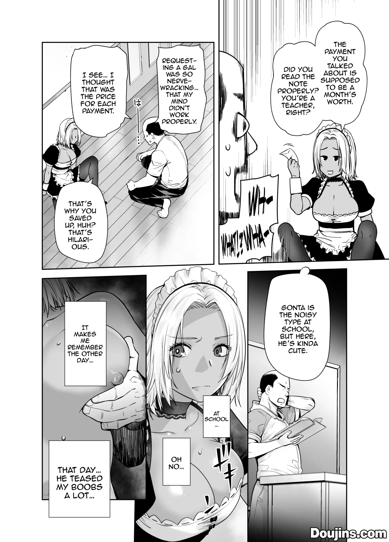Tannin no Meido ni Nacchatta KURO GAL 2 10