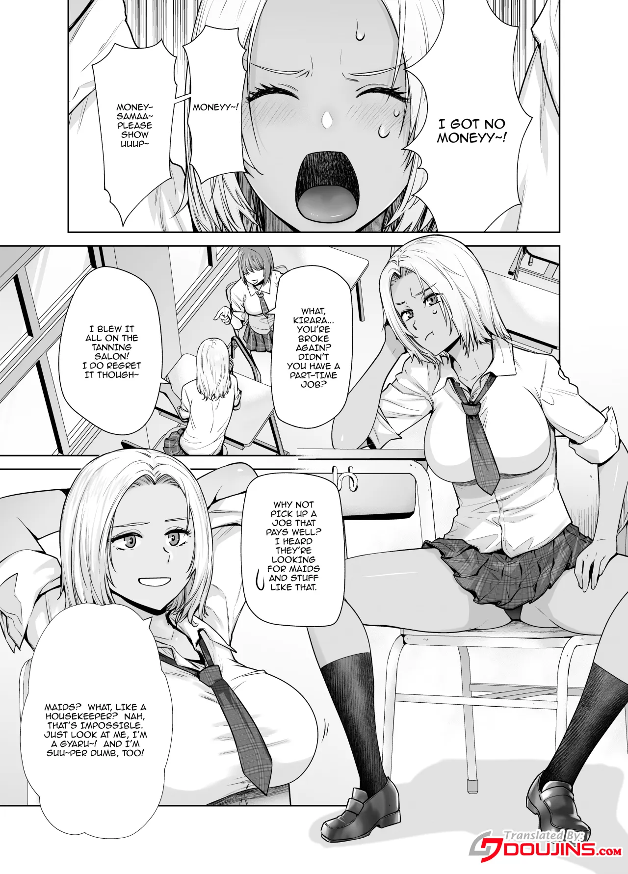 Tannin no Meido ni Nacchatta KURO GAL 4