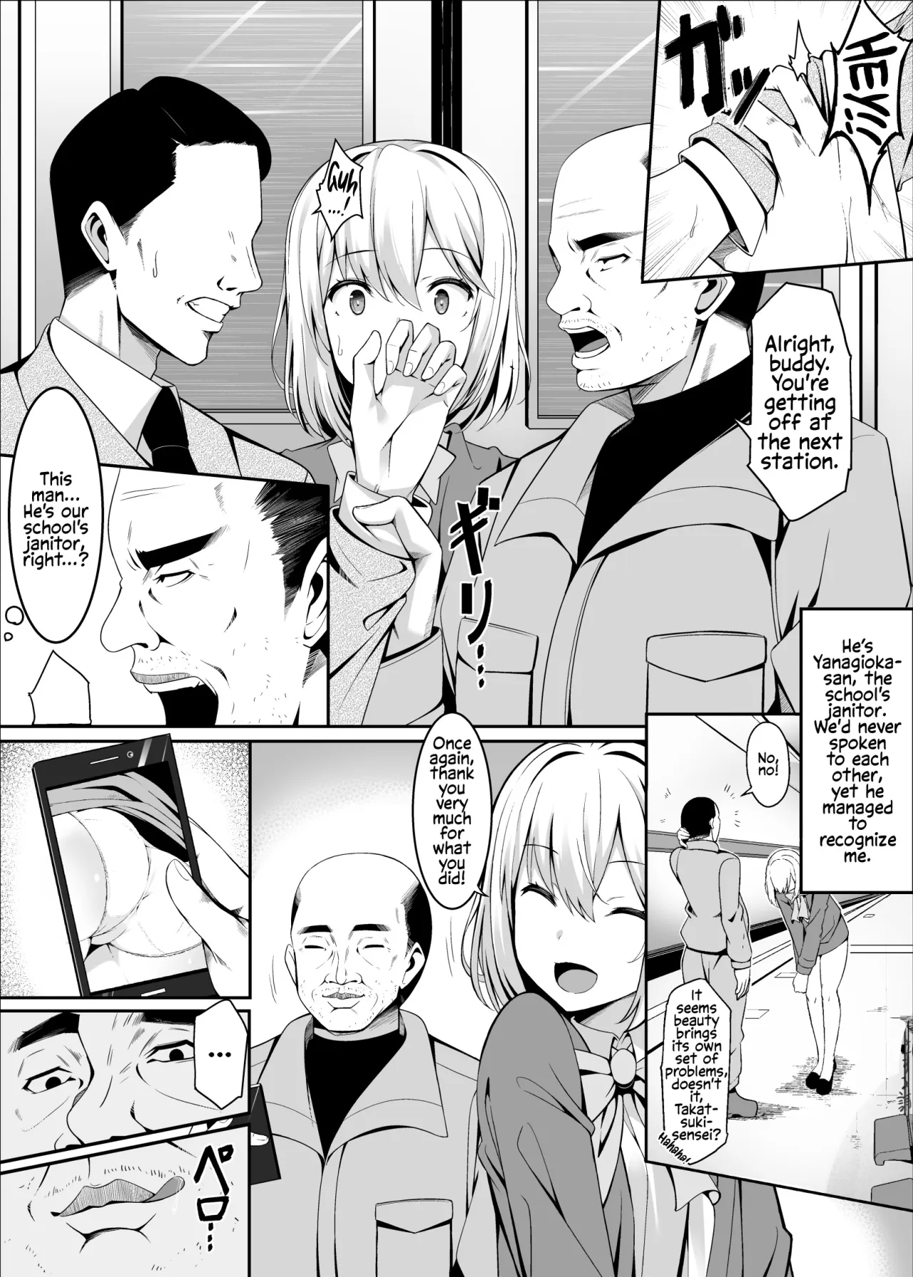 Tasukete kureta Ojisan ga Jitsu wa Sara ni Tsuyoi Chikan datta Ohanashi 3