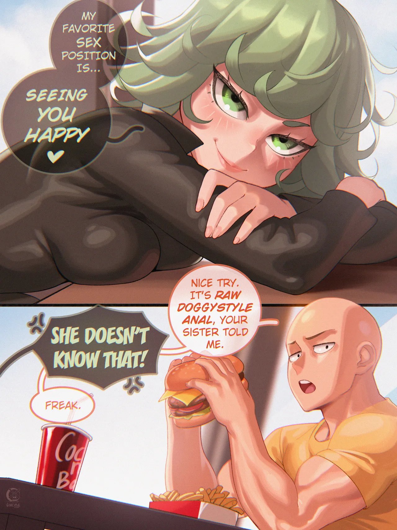 Tatsumaki's Favorite Position 1