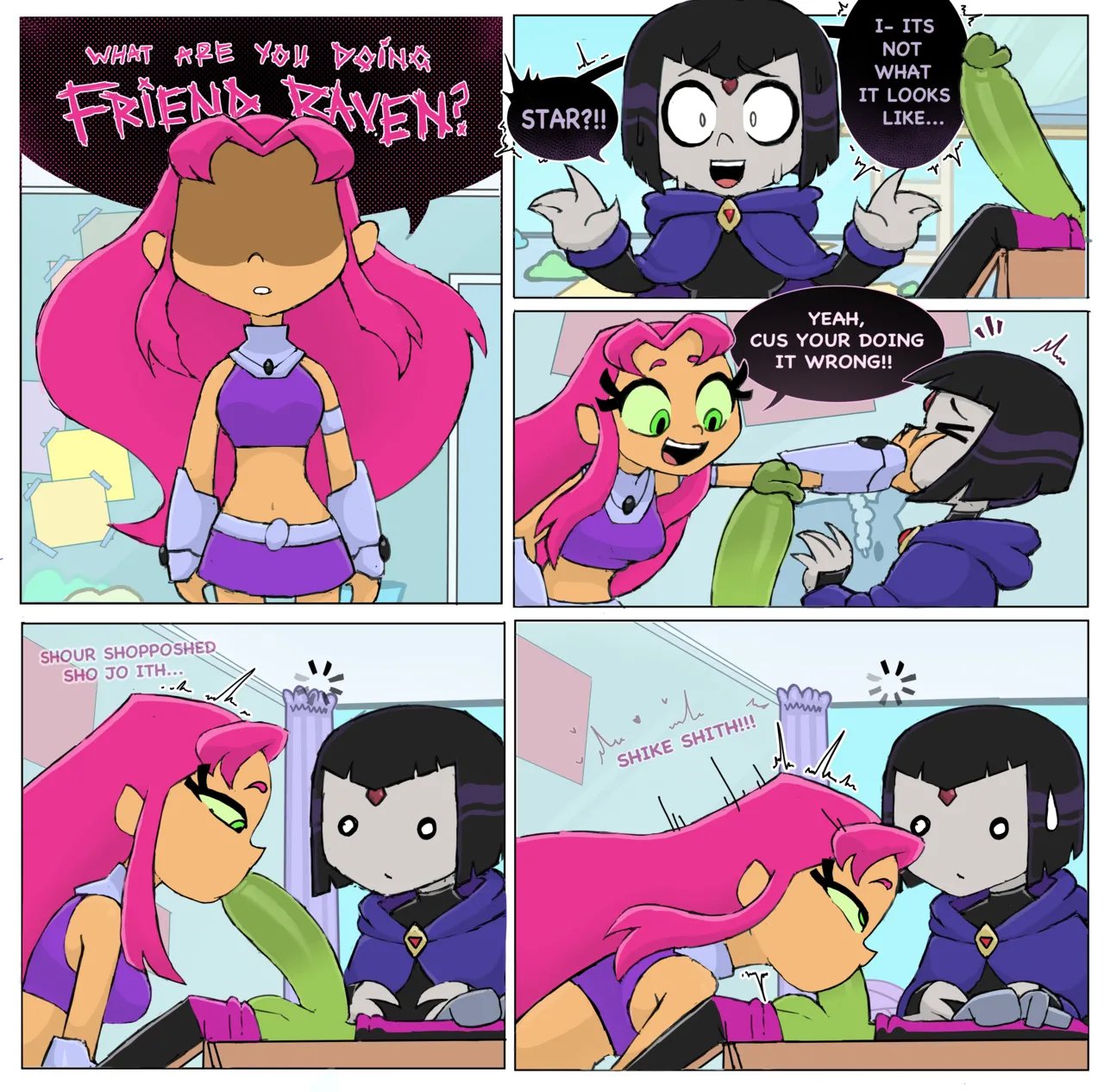 Teen Titans Comic (WIP) 4
