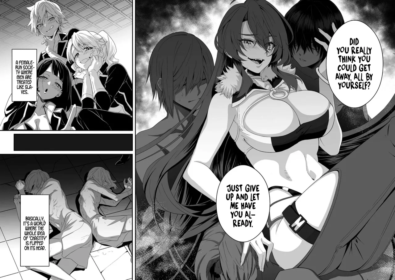Teisou Gyakuten Sekai de Yuiitsu no Otoko Kishi no Ore, Onna Kishi Gakuen ni Nyuugaku Shitara Nazeka Eiyou Atsukai Sareta ~Zetsurin Skill de Harem Musou~ Ch. 1 3