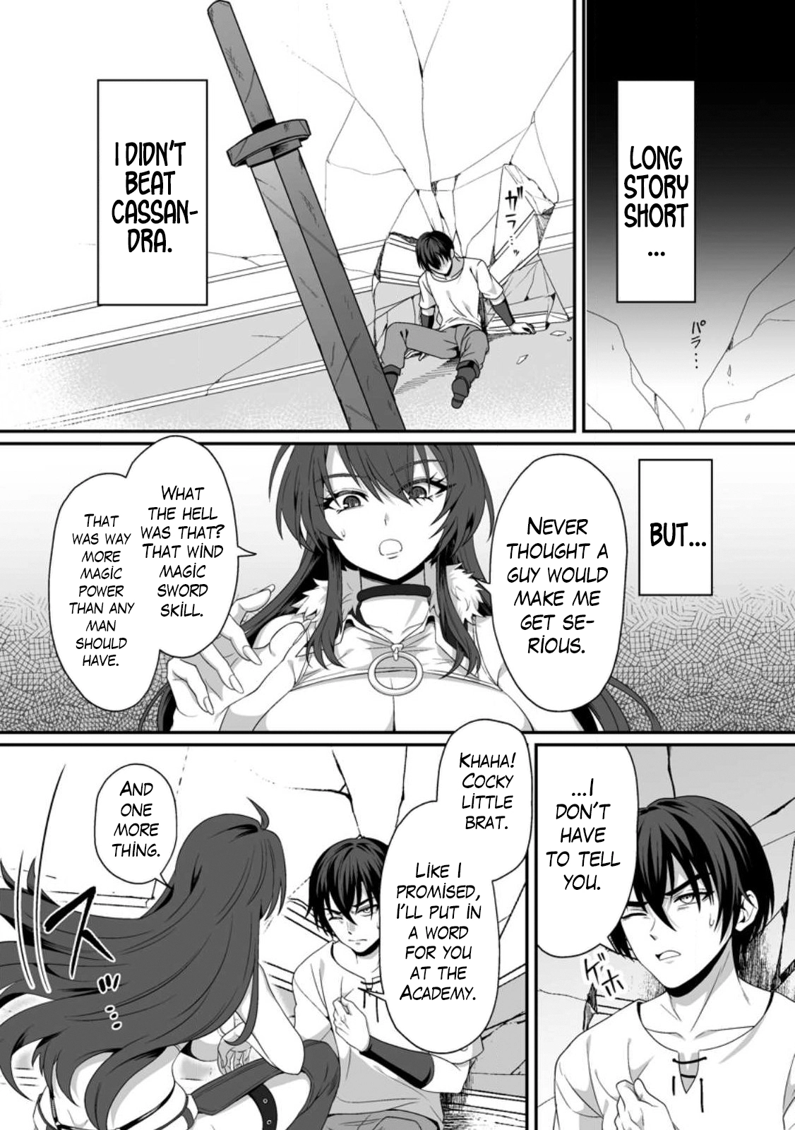 Teisou Gyakuten Sekai de Yuiitsu no Otoko Kishi no Ore, Onna Kishi Gakuen ni Nyuugaku Shitara Nazeka Eiyou Atsukai Sareta ~Zetsurin Skill de Harem Musou~ Ch. 1 23