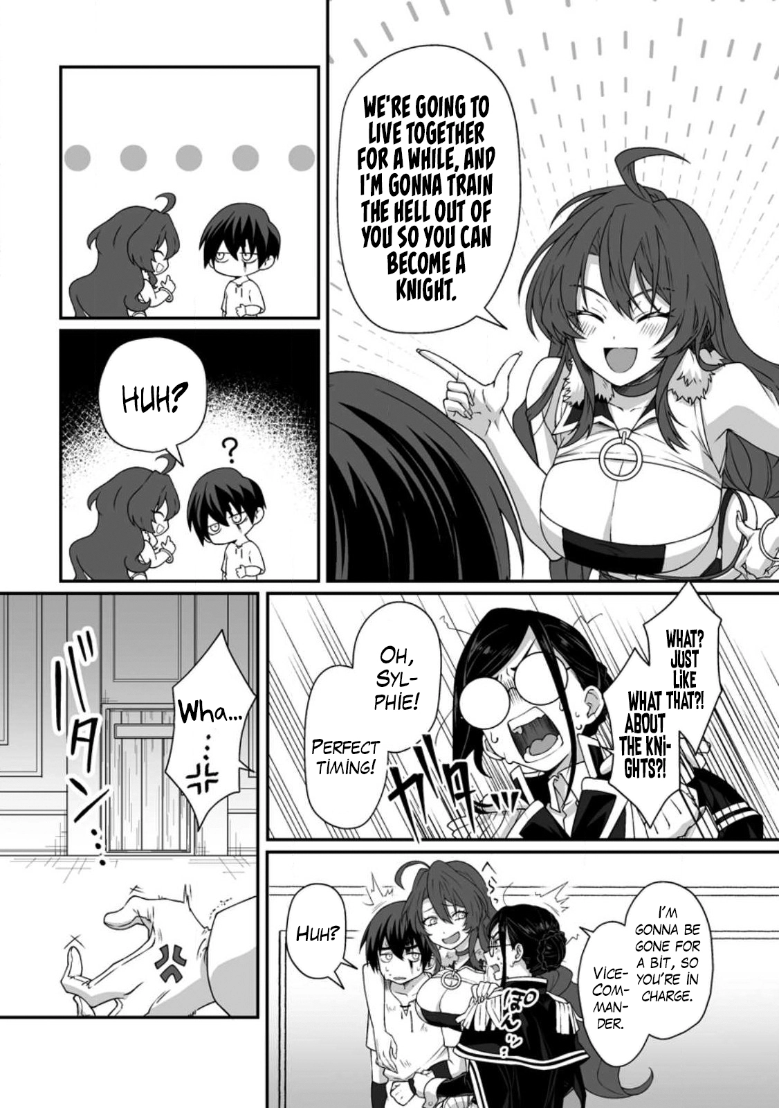 Teisou Gyakuten Sekai de Yuiitsu no Otoko Kishi no Ore, Onna Kishi Gakuen ni Nyuugaku Shitara Nazeka Eiyou Atsukai Sareta ~Zetsurin Skill de Harem Musou~ Ch. 1 24