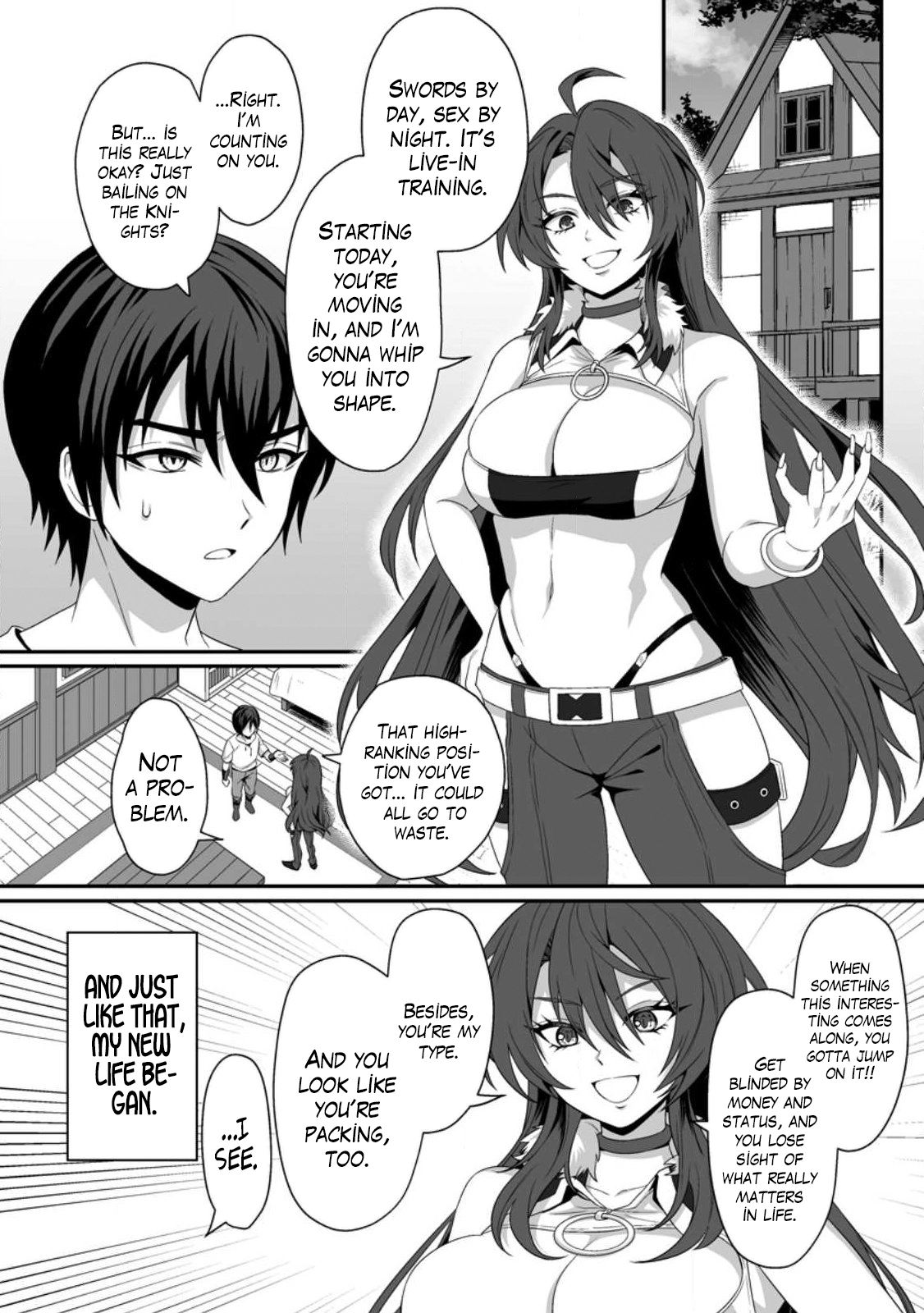 Teisou Gyakuten Sekai de Yuiitsu no Otoko Kishi no Ore, Onna Kishi Gakuen ni Nyuugaku Shitara Nazeka Eiyou Atsukai Sareta ~Zetsurin Skill de Harem Musou~ Ch. 1 25