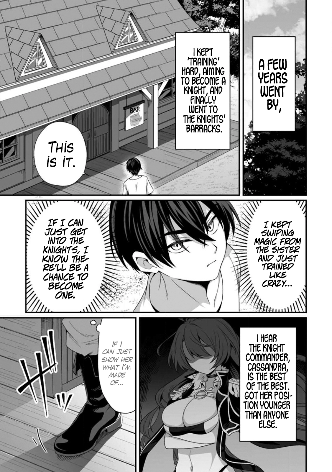 Teisou Gyakuten Sekai de Yuiitsu no Otoko Kishi no Ore, Onna Kishi Gakuen ni Nyuugaku Shitara Nazeka Eiyou Atsukai Sareta ~Zetsurin Skill de Harem Musou~ Ch. 1 7