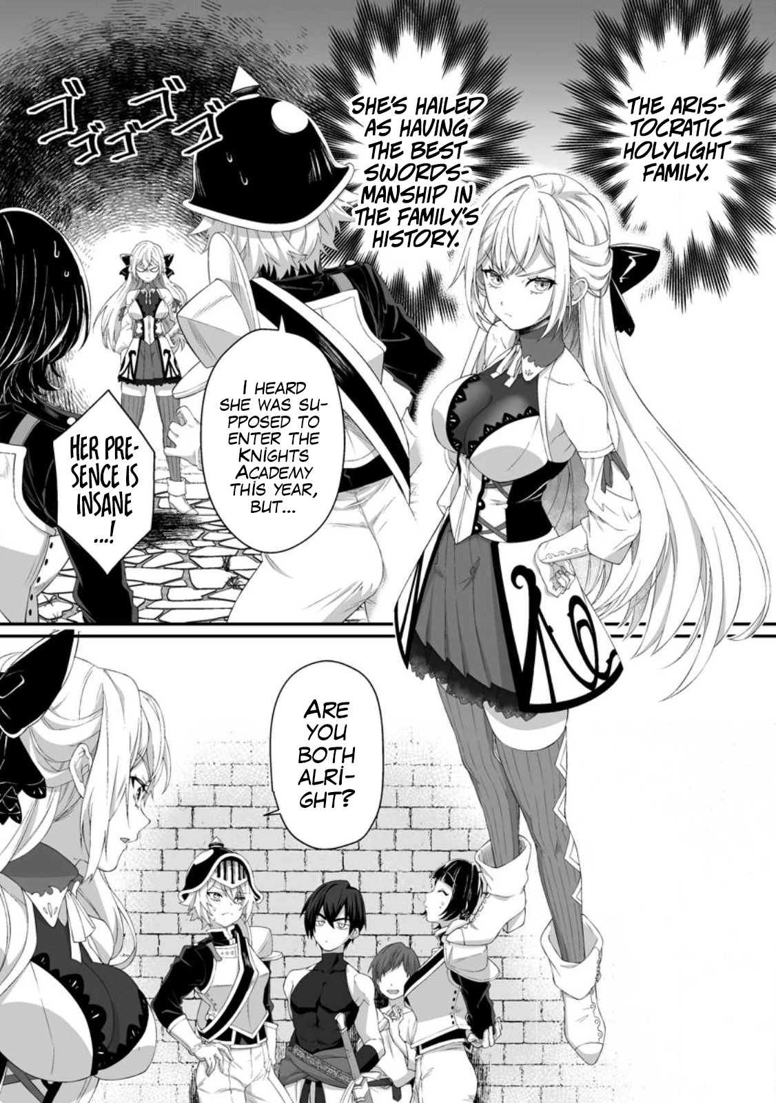 Teisou Gyakuten Sekai de Yuiitsu no Otoko Kishi no Ore, Onna Kishi Gakuen ni Nyuugaku Shitara Nazeka Eiyou Atsukai Sareta ~Zetsurin Skill de Harem Musou~ Ch. 2 12