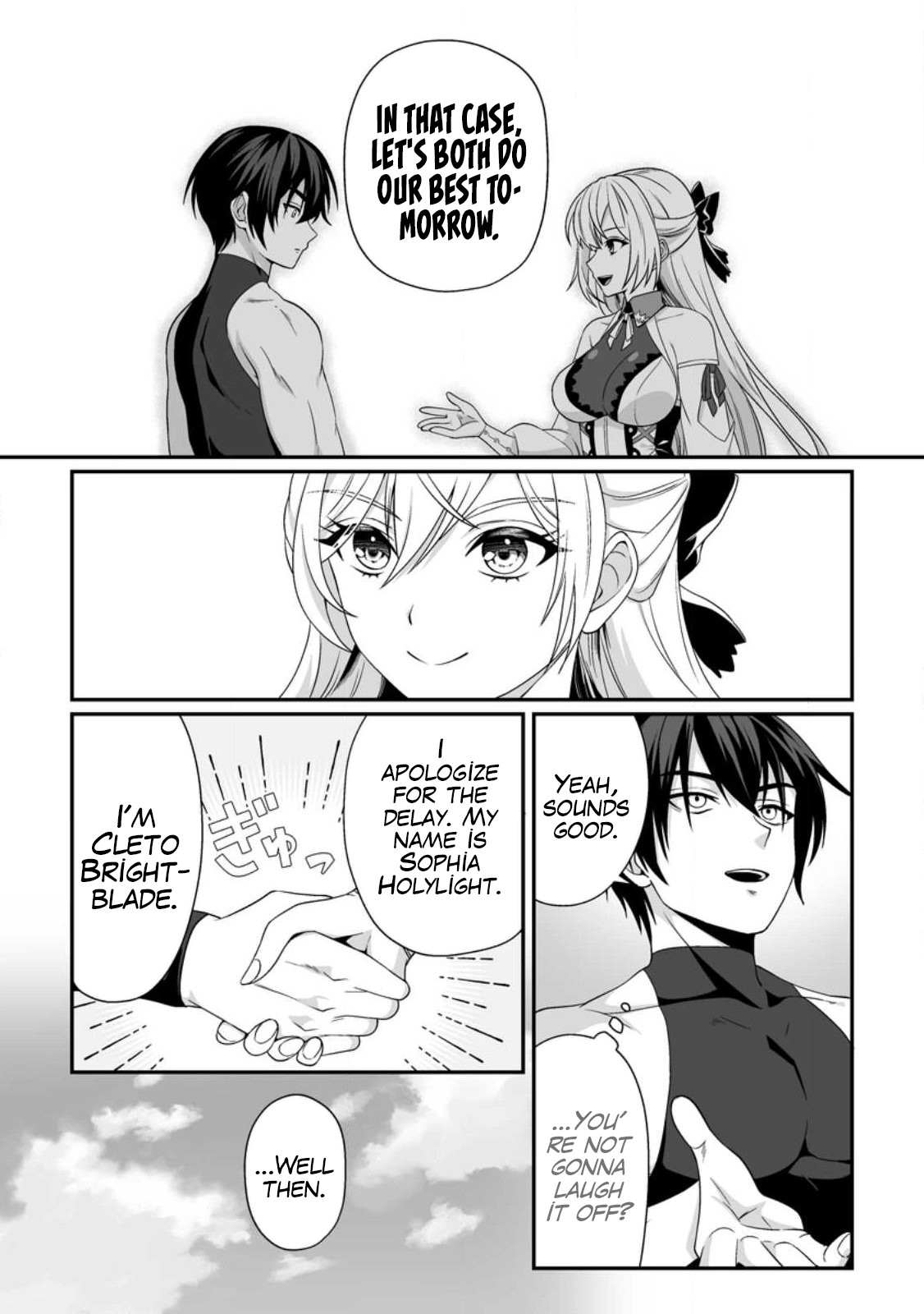 Teisou Gyakuten Sekai de Yuiitsu no Otoko Kishi no Ore, Onna Kishi Gakuen ni Nyuugaku Shitara Nazeka Eiyou Atsukai Sareta ~Zetsurin Skill de Harem Musou~ Ch. 2 14