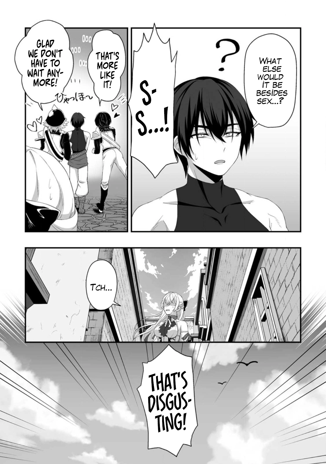 Teisou Gyakuten Sekai de Yuiitsu no Otoko Kishi no Ore, Onna Kishi Gakuen ni Nyuugaku Shitara Nazeka Eiyou Atsukai Sareta ~Zetsurin Skill de Harem Musou~ Ch. 2 16