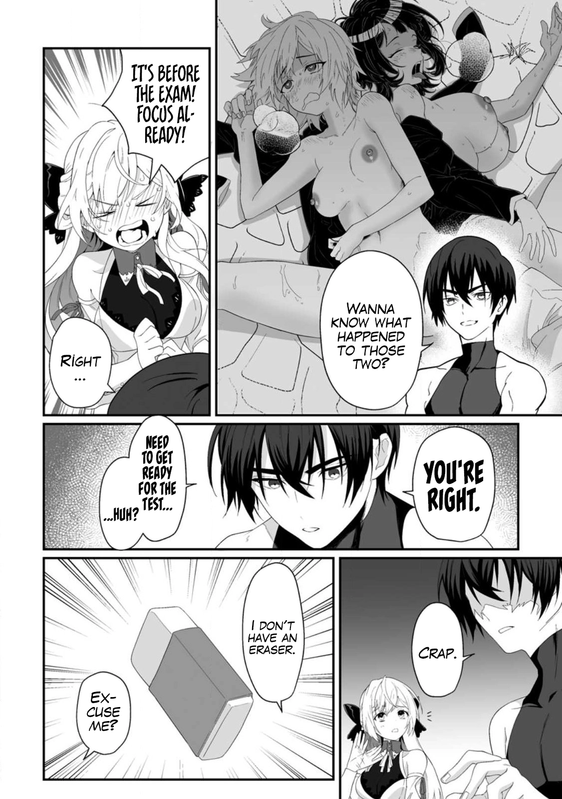 Teisou Gyakuten Sekai de Yuiitsu no Otoko Kishi no Ore, Onna Kishi Gakuen ni Nyuugaku Shitara Nazeka Eiyou Atsukai Sareta ~Zetsurin Skill de Harem Musou~ Ch. 2 19