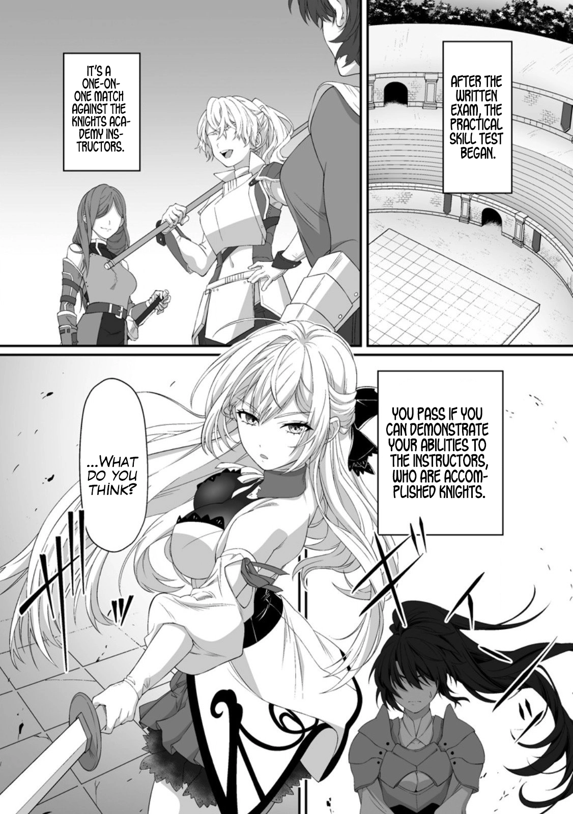Teisou Gyakuten Sekai de Yuiitsu no Otoko Kishi no Ore, Onna Kishi Gakuen ni Nyuugaku Shitara Nazeka Eiyou Atsukai Sareta ~Zetsurin Skill de Harem Musou~ Ch. 2 23