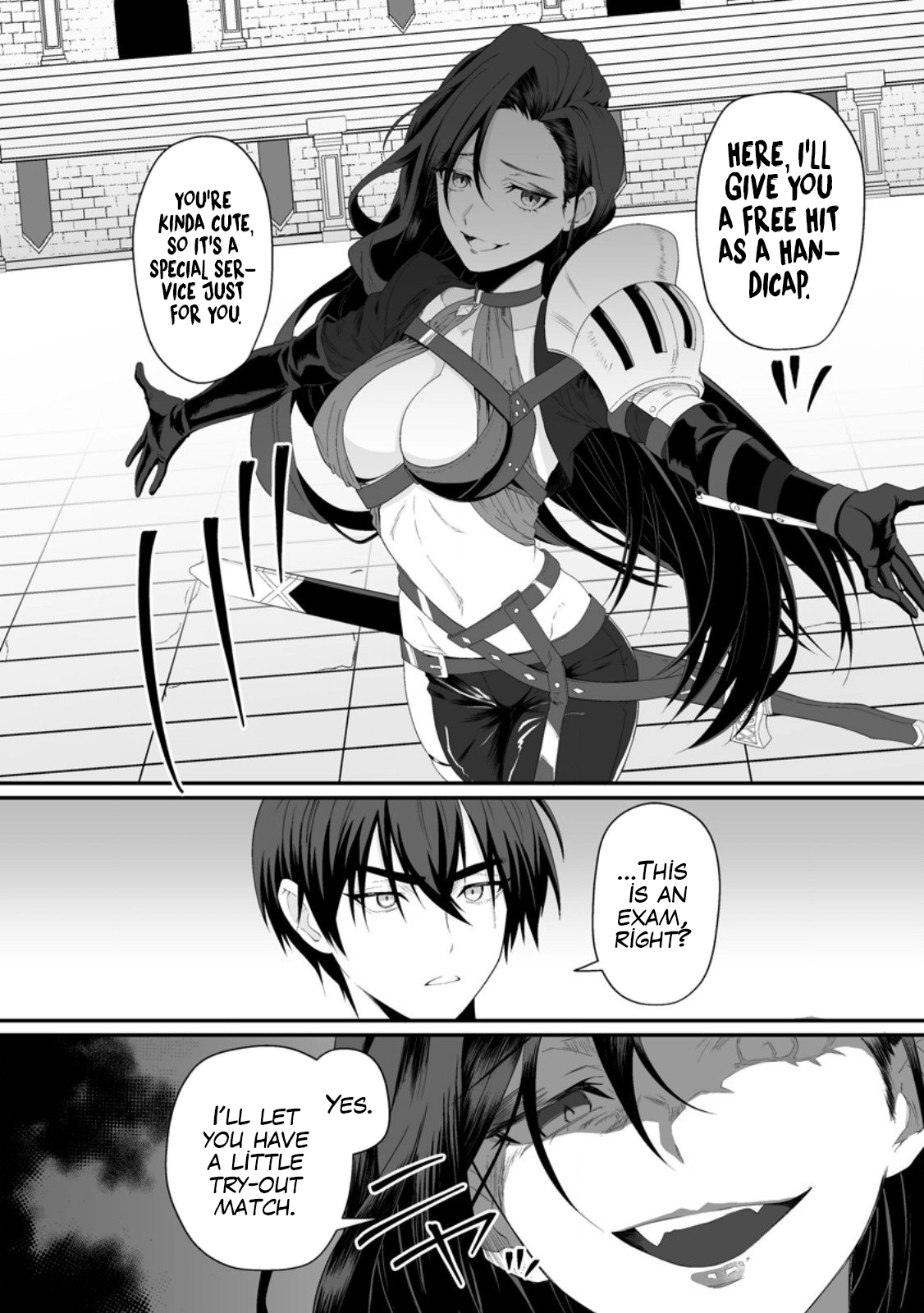 Teisou Gyakuten Sekai de Yuiitsu no Otoko Kishi no Ore, Onna Kishi Gakuen ni Nyuugaku Shitara Nazeka Eiyou Atsukai Sareta ~Zetsurin Skill de Harem Musou~ Ch. 2 27