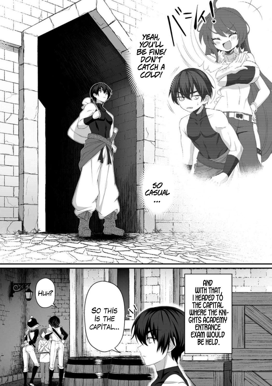 Teisou Gyakuten Sekai de Yuiitsu no Otoko Kishi no Ore, Onna Kishi Gakuen ni Nyuugaku Shitara Nazeka Eiyou Atsukai Sareta ~Zetsurin Skill de Harem Musou~ Ch. 2 8